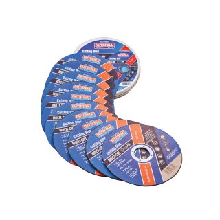 Faithfull 115mm (4.5in) Multi-Cut Discs (Tin of 10)