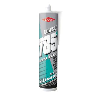 Dowsil 785+ Sanitary White Sealant 310ml