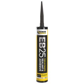 Everbuild EB25 Black Sealant & Adhesive 300ml