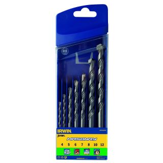 Irwin Masonry 7 Piece Drill Bit Set