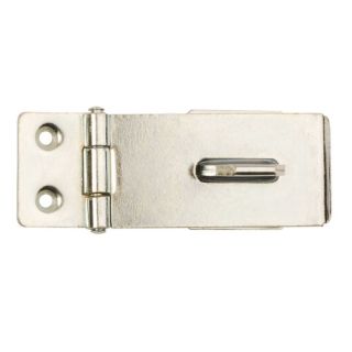 Dale Hardware Bright Zinc Plated Hasp & Staple