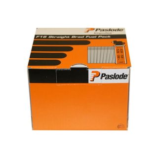 Paslode Galvanised Straight Brad & Fuel Pack - Box of 2,000