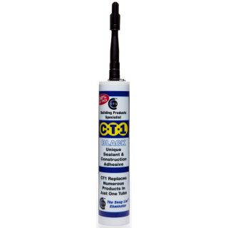 C-Tec CT1 Construction Black Sealant & Adhesive 290ml