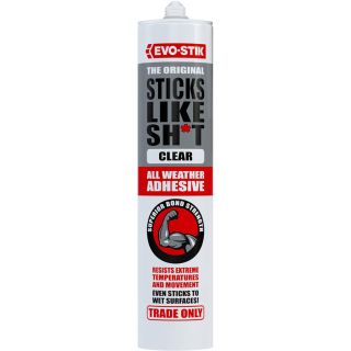 Evo-Stik All Weather Sticks Like Sh*t Adhesive 290ml