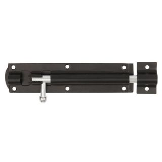 Dale Hardware Black Japanned Straight Tower Bolt 102mm