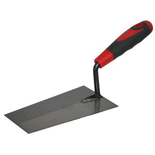 Faithfull Welded Bucket Trowel Soft Grip Handle 180mm