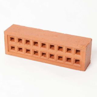 Redbank Square Hole Red Airbrick 215 x 65 x 50mm