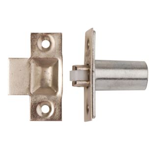 Dale Hardware Nickel Plated Adjustable Roller Catch