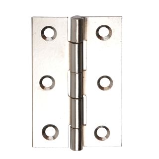 Dale Hardware Polished Chrome Plated 1838 Butt Hinges - Pack of 2