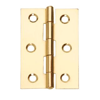 Dale Hardware 1838 Fixed Pin Butt Hinges - Pack of 2