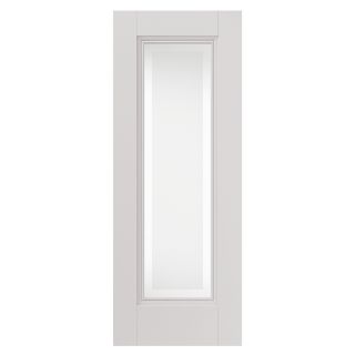 JB Kind Belton White Etched Glazed Internal Door 35 x 1981 x 838mm