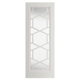 JB Kind Quartz Glazed White Internal Door 35 x 1981 x 686mm