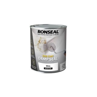 Ronseal White Basecoat One Coat Damp Seal