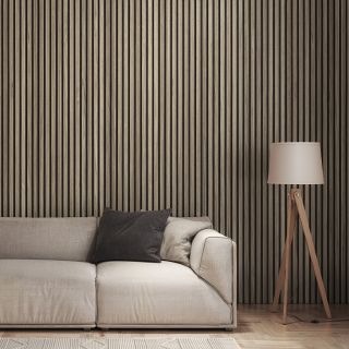 Cheshire Mouldings Acoustic Slat Wall Panel 2400 x 605 x 22mm