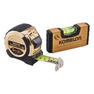 Komelon 5m (16ft) Gold PowerBlade Tape