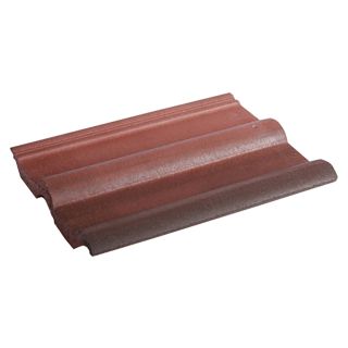 Marley Antique Brown Double Roman Interlocking Concrete Roof Tile - Pack of 192