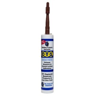 C-Tec CT1 Construction Brown Sealant & Adhesive 290ml