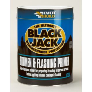 Everbuild Black Jack Bitumen & Flashing Primer 1L