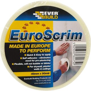 Everbuild EuroScrim Scrim Tape 48mm x 90m