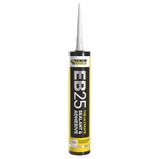 Everbuild EB25 Crystal Clear Sealant & Adhesive 300ml