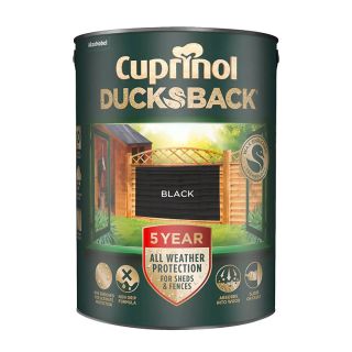 Cuprinol 5 Year Black Ducksback 5L