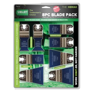 Smart Tool Trade Multi Tool Blade Set - Set of 8