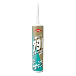 Dowsil 791 Weatherproofing White Sealant 310ml