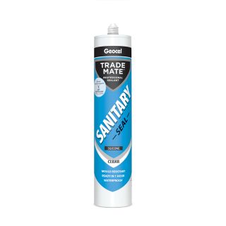 Geocel Trade Mate Clear Sanitary Seal 310ml