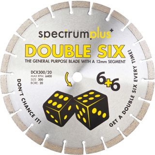 OX Spectrum DCX Double Six Diamond Blade 230 x 22mm