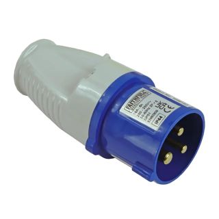 Faithfull Blue Replacement Plug 16A