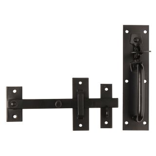 Dale Hardware Black Japanned Medium Suffolk Latch 2A