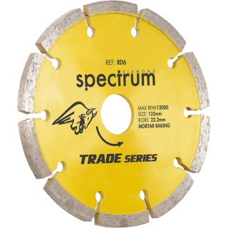 OX Spectrum Plus Diamond Raking Blade 125/22mm