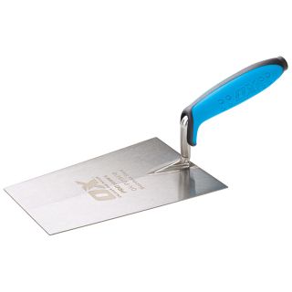 OX Pro Stainless Steel Bucket Trowel 180mm