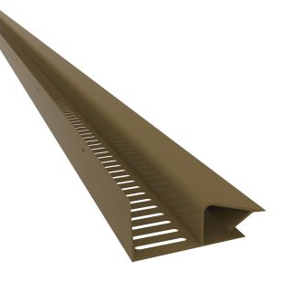 Manthorpe Brown Continuous Soffit Strip Ventilator 2.44m