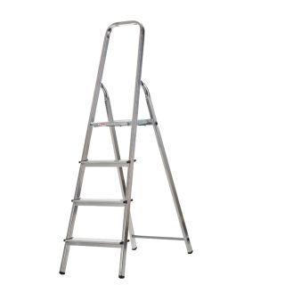 Werner 74 Series Aluminium High Handrail 4 Tread Stepladder