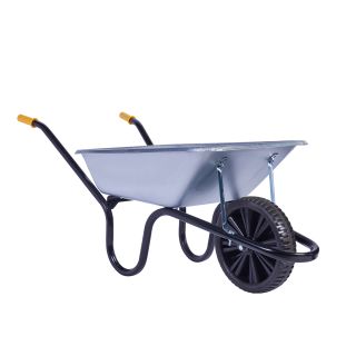 Haemmerlin Camden Classic Galvanised Puncture Free Wheelbarrow 85L