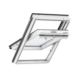 VELUX White Polyurethane Centre Pivot Roof Window 780 x 550mm