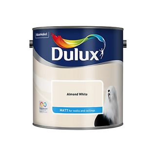 Dulux Almond White Matt Emulsion Paint 5L