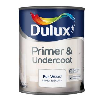 Dulux Trade Primer Quick Dry Wood White Undercoat 250ml