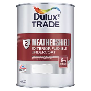 Dulux Trade Weathershield Exterior Flexible Deep Base Undercoat 1L