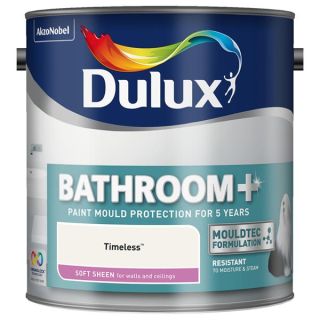 Dulux Bathroom + Timeless Soft Sheen Paint 2.5L