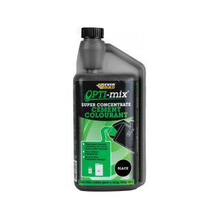 Everbuild Opti-Mix Black Super Concentrate Cement Colourant 1L