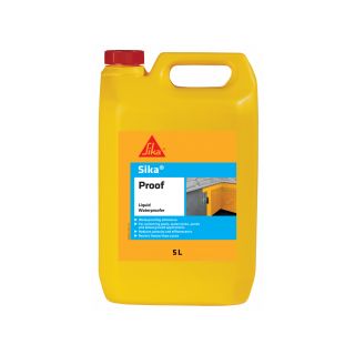 Sika SikaProof White Liquid Waterproofing Admixture 5L