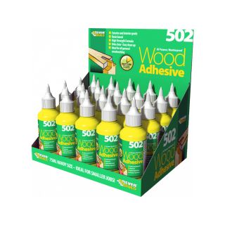 Everbuild 502 All Purpose Weatherproof Wood Adhesive 500ml