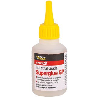 Everbuild Industrial Grade Clear Superglue 50g