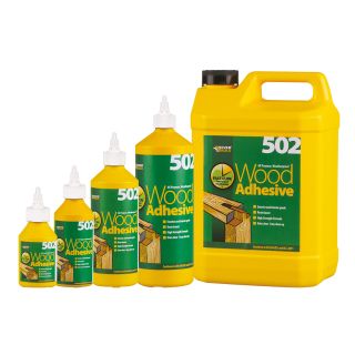 Everbuild 502 All Purpose Weatherproof Wood Adhesive 125ml