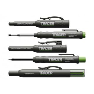 Tracer Marker Pen, Pencil & Leads Set with Holster