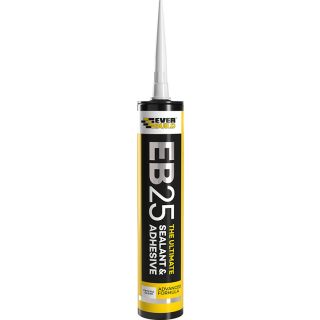 Everbuild EB25 Crystal Clear Sealant & Adhesive 300ml