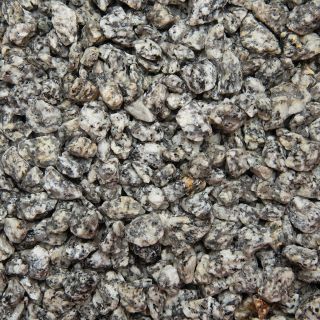 Long Rake Spar 20mm Dapple Grey Granite Bulk Bag 850Kg