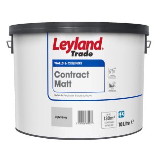 Leyland Trade Contract Matt Emulsion Paint 10L